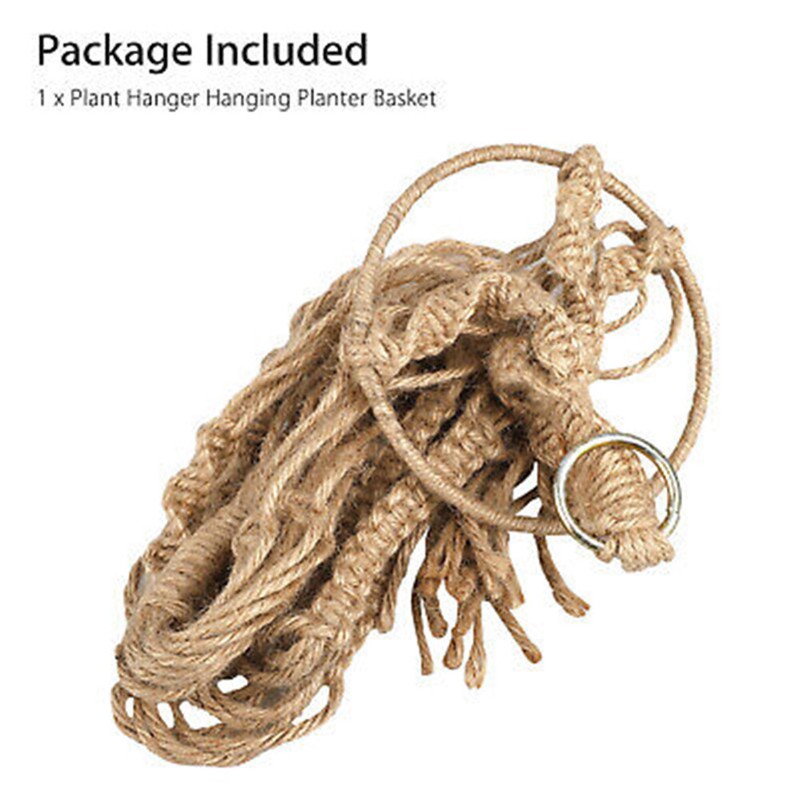 Handmade Flower Pot Hanging Baskets Macrame Plant Hanger Flowerpot Holder Net gallery