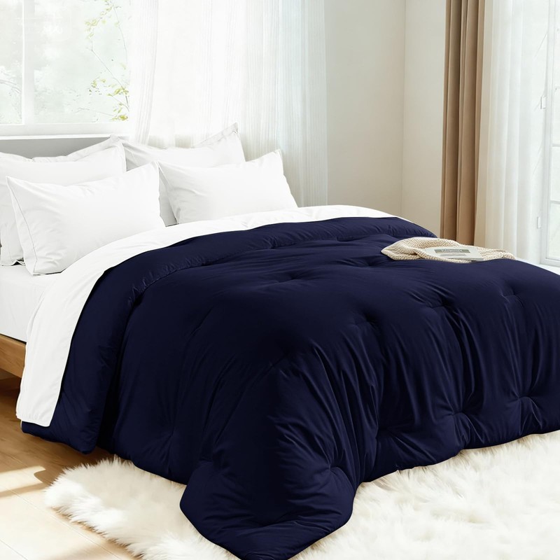 Easthome Comforters Queen Size, All Season Quilted Bed Comforter, Ultra-Soft Dow gallery