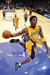 Kobe Bryant Win Dunk NBA Champion HD Photo Art Print Wall Trophy Poster 11×16