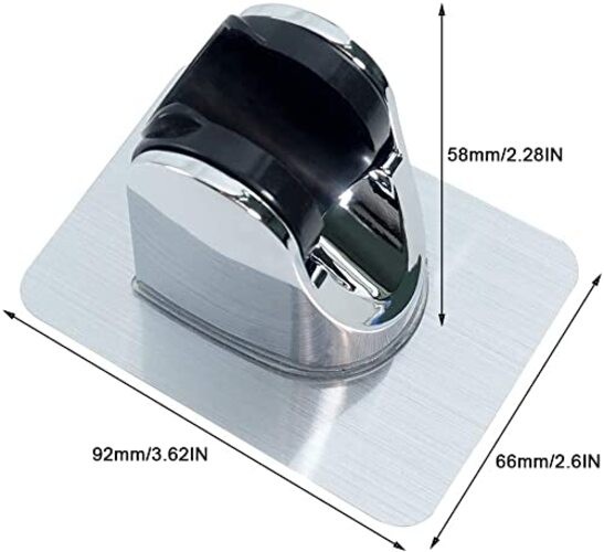 Self Adhesive Shower Head Holder- Adjustable Handheld Shower Holder NO gallery