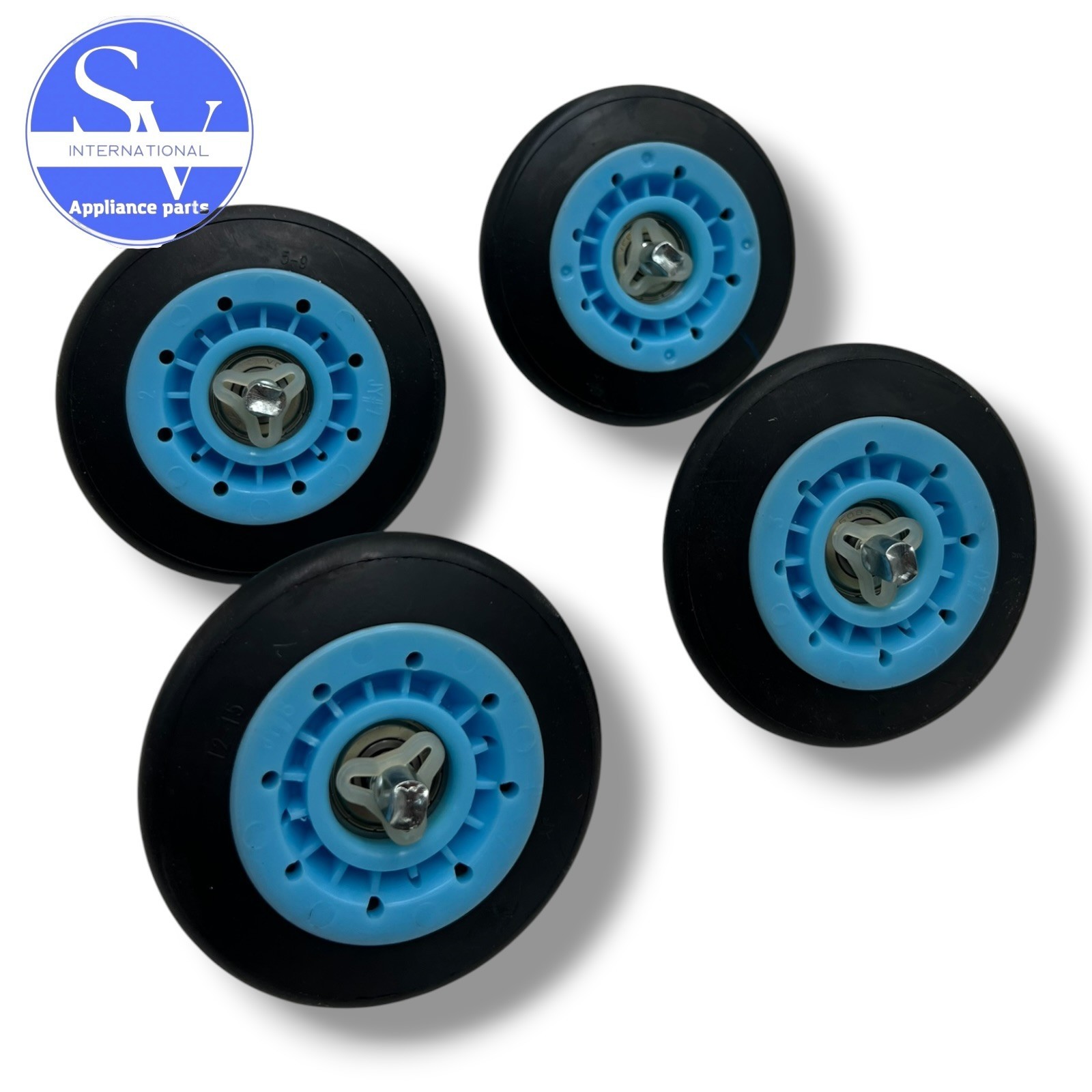 OEM Samsung Dryer Drum Roller Support DC97-16782E DC97-16782B (SET 4) gallery
