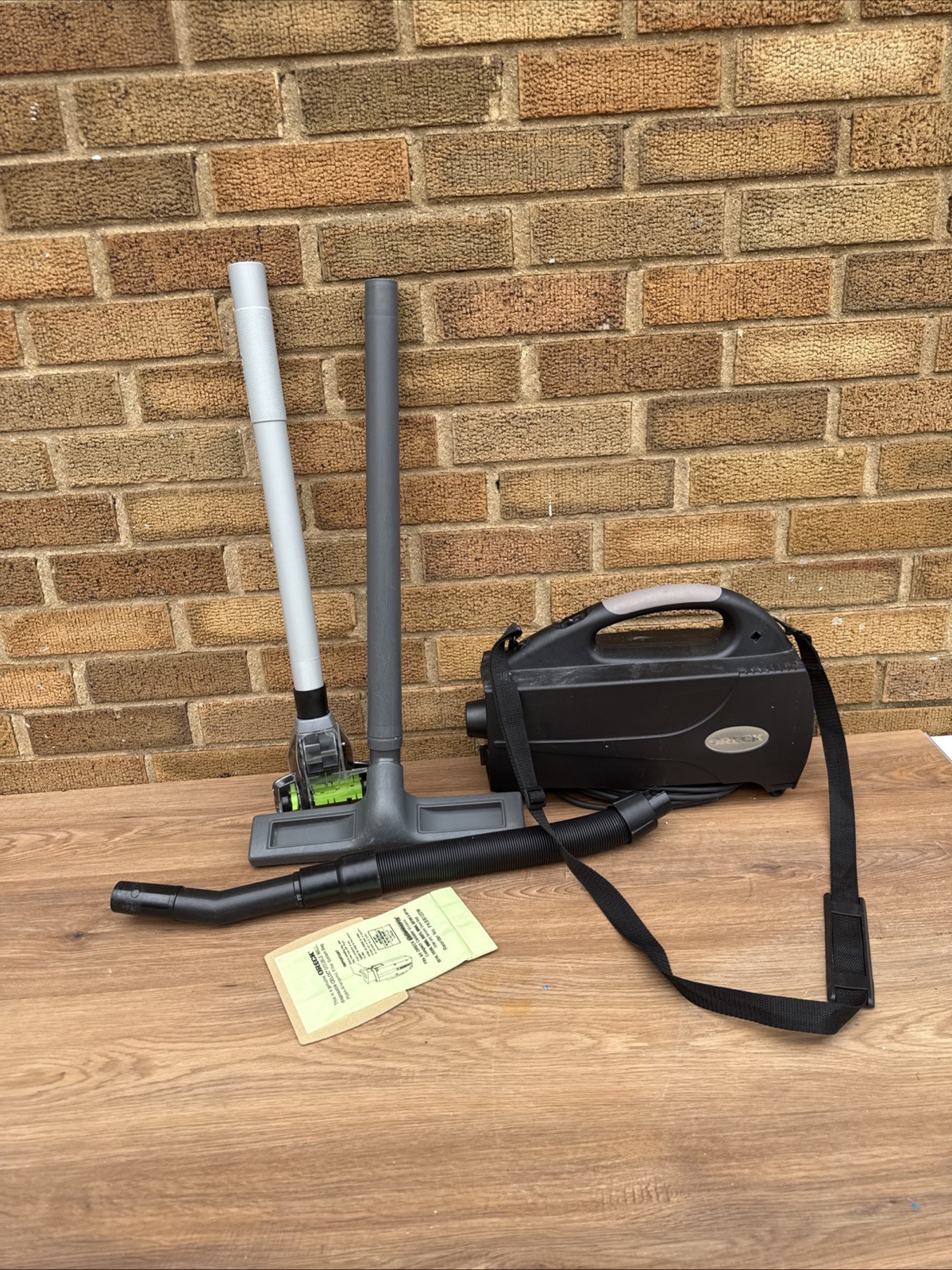 Oreck XL Type 3 Model BB1200LR Canister Handheld Vacuum, Hose, Attachments, Bags gallery