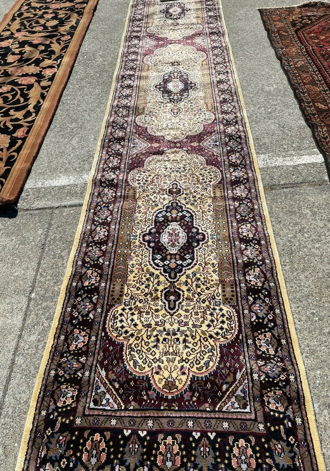 Hand-Woven Runner with Medallion Design gallery