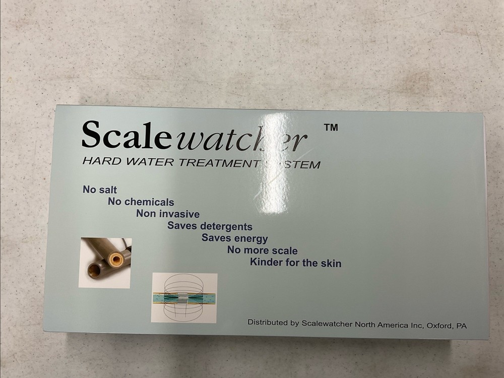 New Scalewatcher Whole House Electronic Hard Water Treatment System 3 Star US