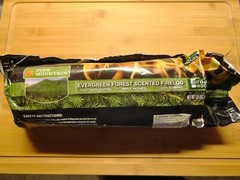 Pine Mountain Evergreen Forest Scented Logs Single Firelog up to 3 Hours 4 PACK