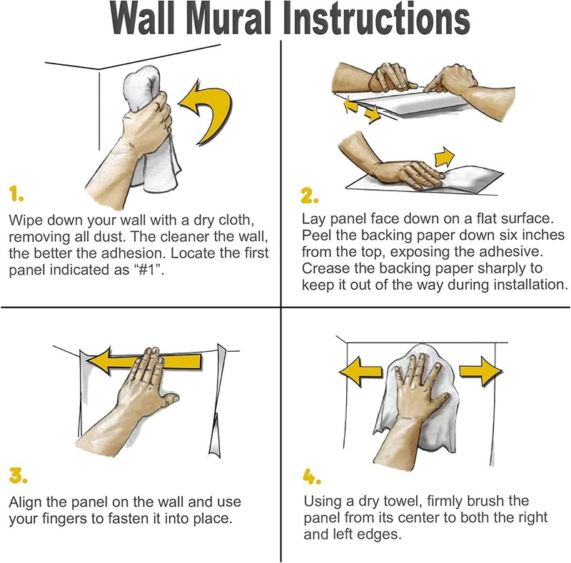 Wall Mural 100" x 144" gallery