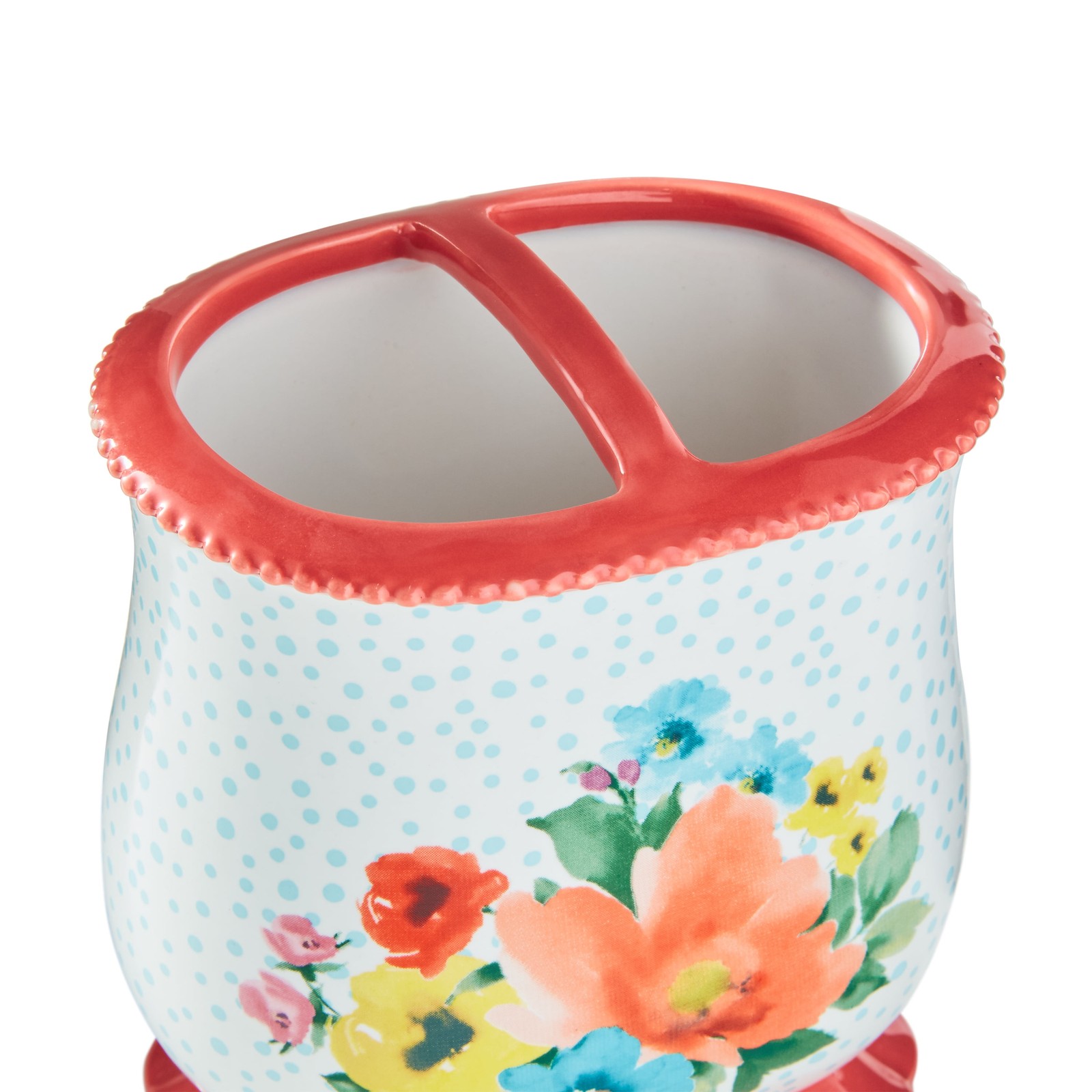Multi- Color 2 Piece Ceramic Bath Accessories Set, The Pioneer Woman Breezy gallery