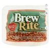 Brew Rite 8-12 cup 200 Ct Total Paper 3 1/4” Basket Style White Coffee Filters gallery