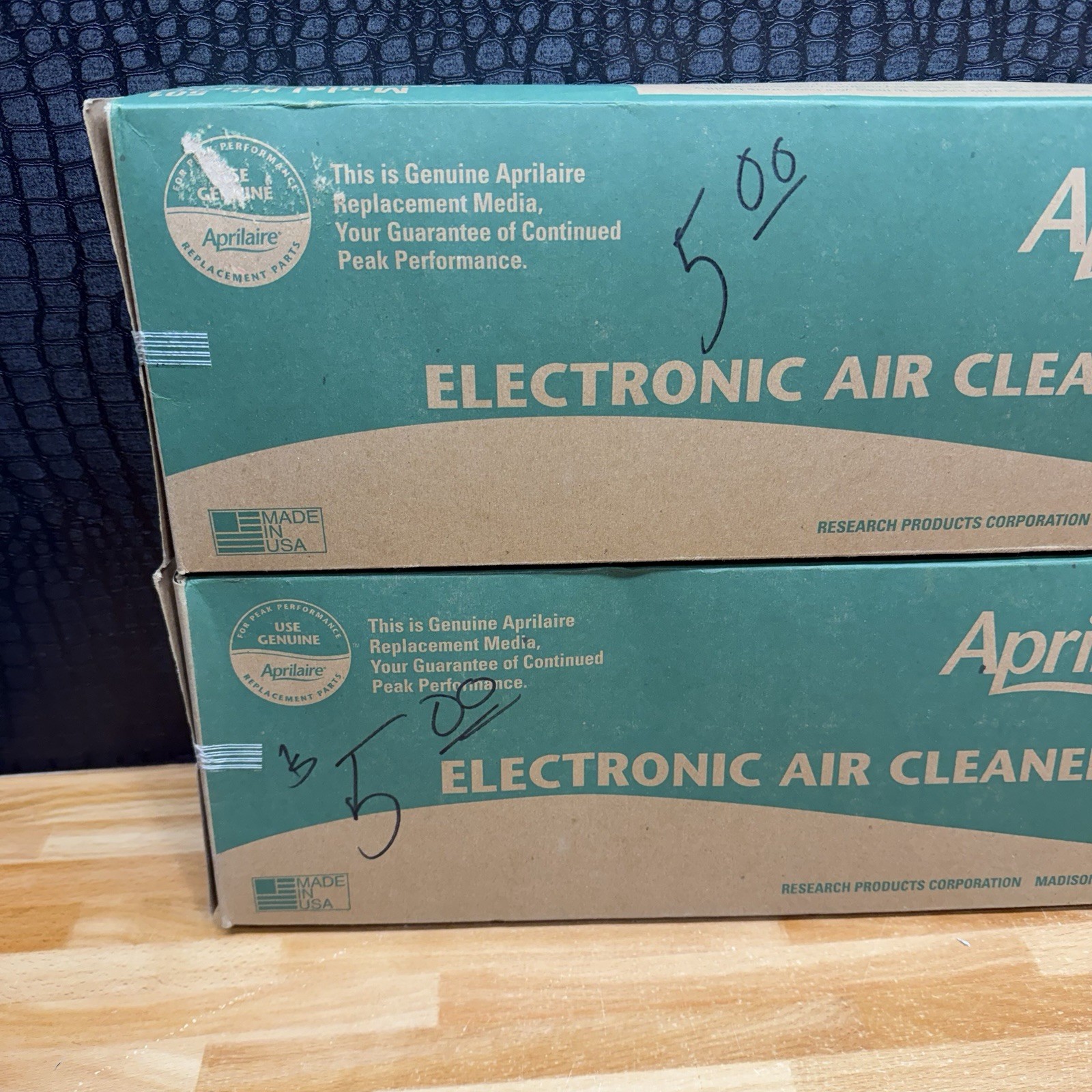 2 New Aprilaire Model 501 Replacement Media Filters Genuine OEM 5000 Air Cleaner gallery