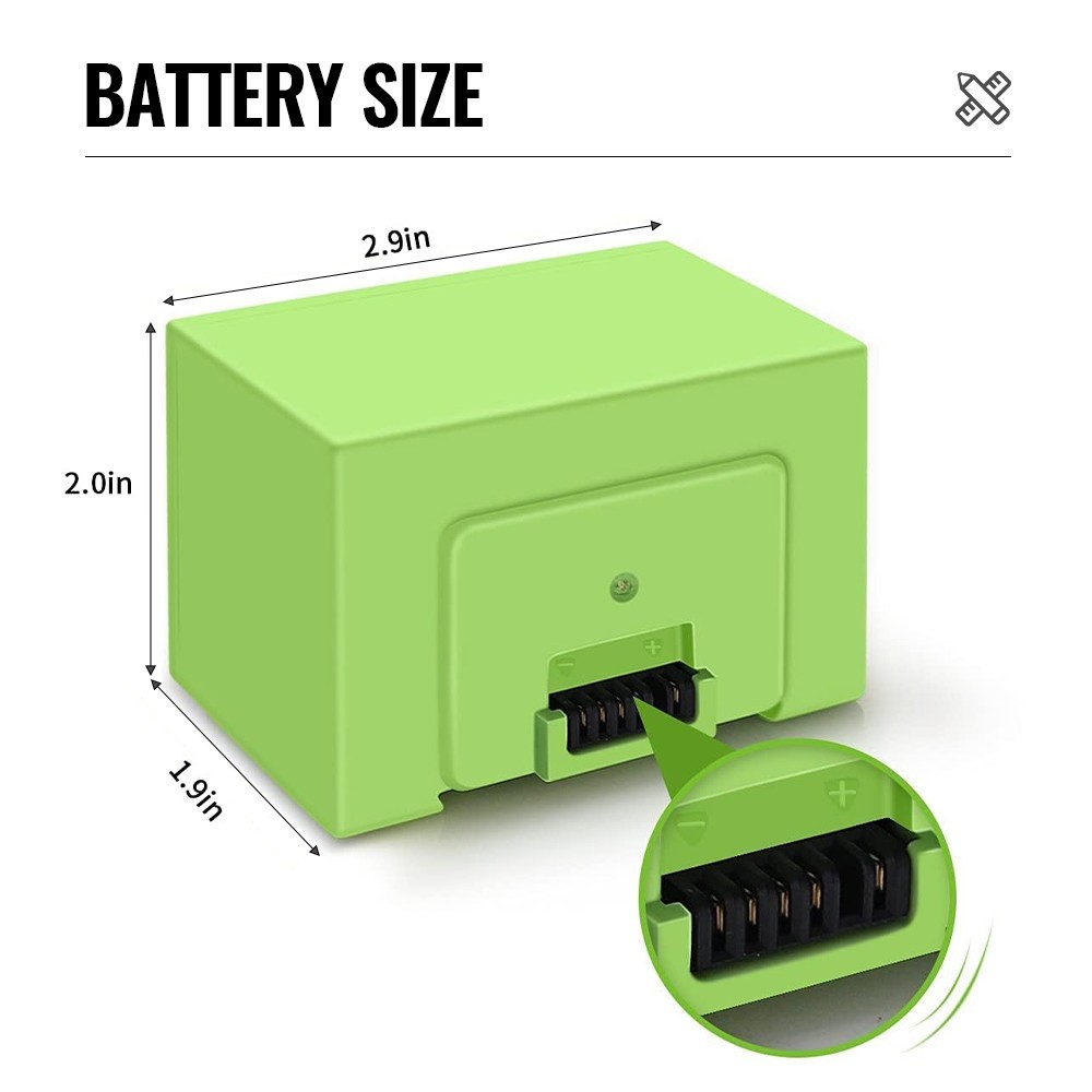 5000mAh Battery For iRobot Roomba e5 e6 i1 i2 i3 i4 i5 i6 i7 i7+ i8 j5+ J6 J7 gallery