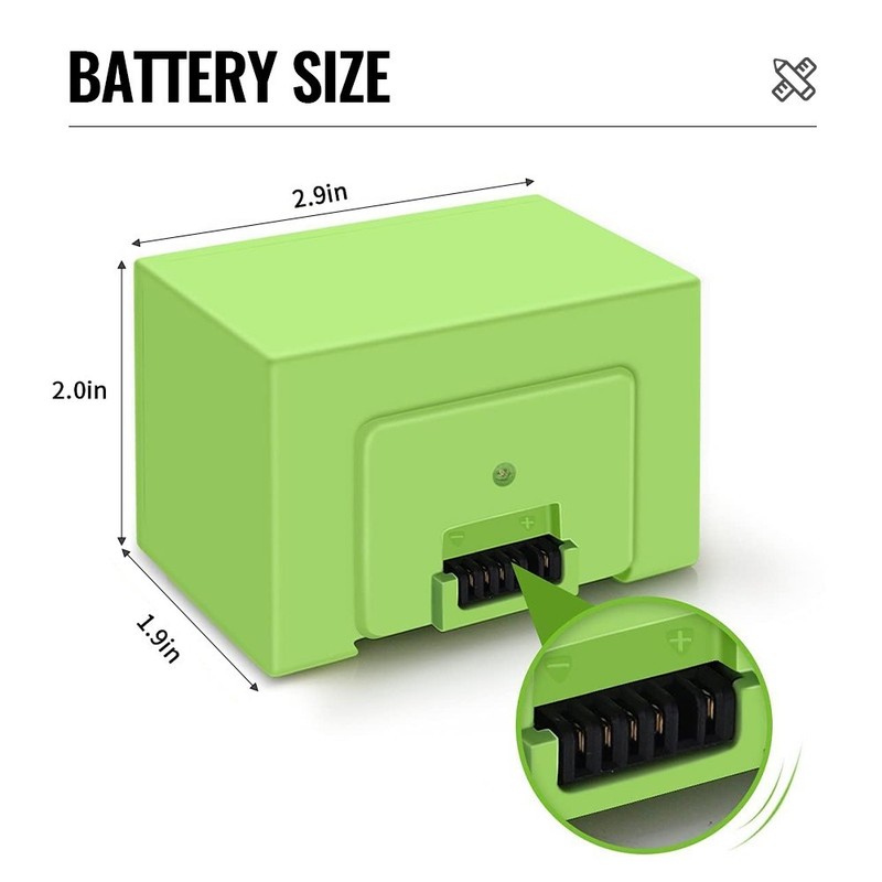 5000mAh Battery For iRobot Roomba e5 e6 i1 i2 i3 i4 i5 i6 i7 i7+ i8 j5+ J6 J7 gallery