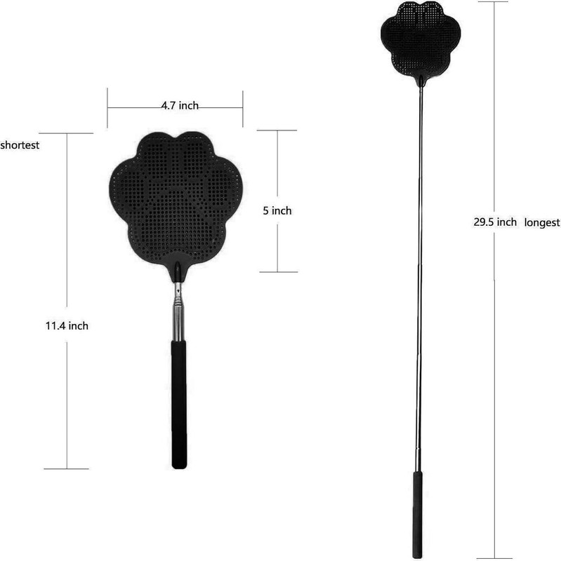 Practical Hand-Powered Fly Swatter with Ergonomic Design - Perfect for Any Space gallery
