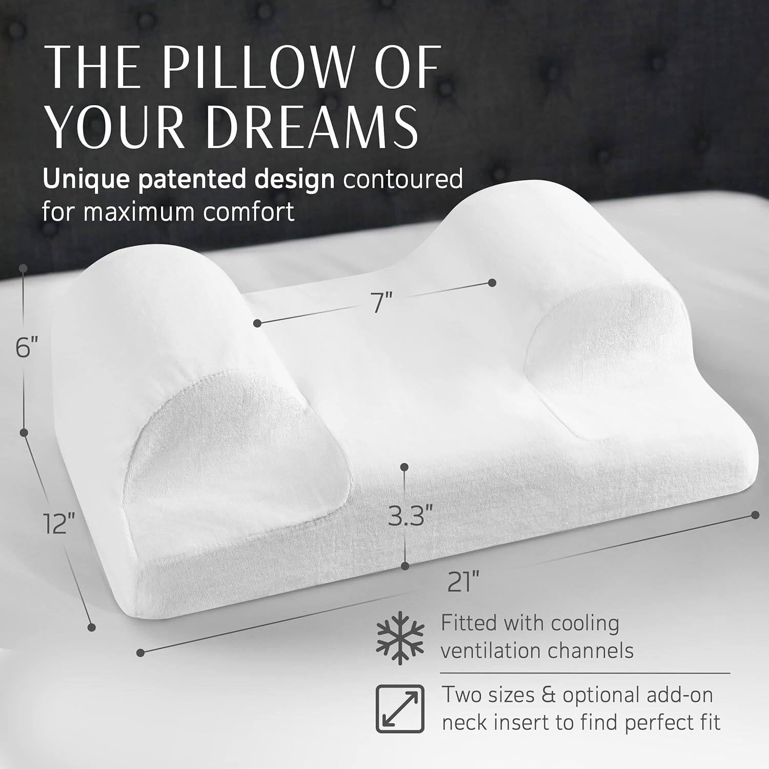 YourFacePillow- Back Sleeper Beauty Pillow/ Cervical Neck Pillow gallery
