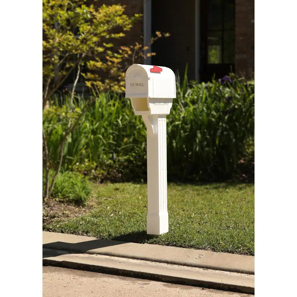 NEW Durable All-in-One Mailbox Kit with Post Weather-Resistant Easy to Install gallery