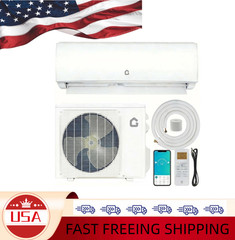 11500 BTU Mini Split Air Conditioner with Heat, 17 SEER2, 115V Ductless AC Unit,