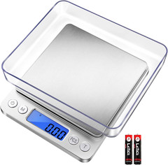 Báscula de cocina pequeña , báscula de peso de gramo pequeño de 500 g/0,01 g