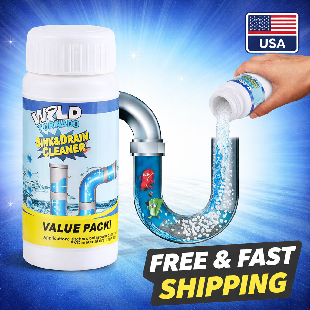3x Fast Drain RemoverHot Sink Pipe Dredge Bomb Toilet- Quick Foaming Cleaner gallery