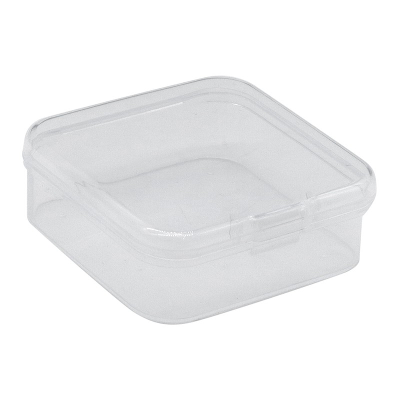 16x Small Plastic Storage Boxes Container Square Box Coins Screws Jewelry Crafts gallery