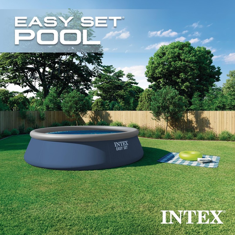 INTEX Inflatable Above Ground Swimming Pool Easy Set 15ft x 42in w/Filter Pump & gallery