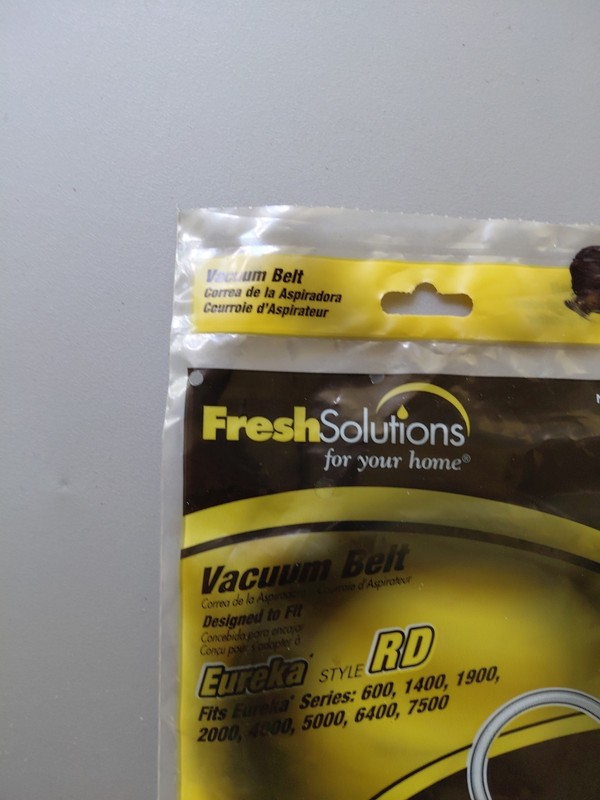 Fresh Solutions Vacuum Belt Eureka Style RD See photos Compatible gallery
