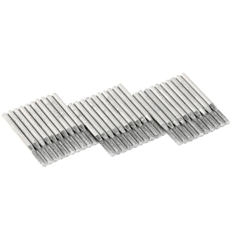 ILOVETOOL Diamond Drill Bits 1-3mm Stone Making Grinding Carving for Dremel Tool gallery