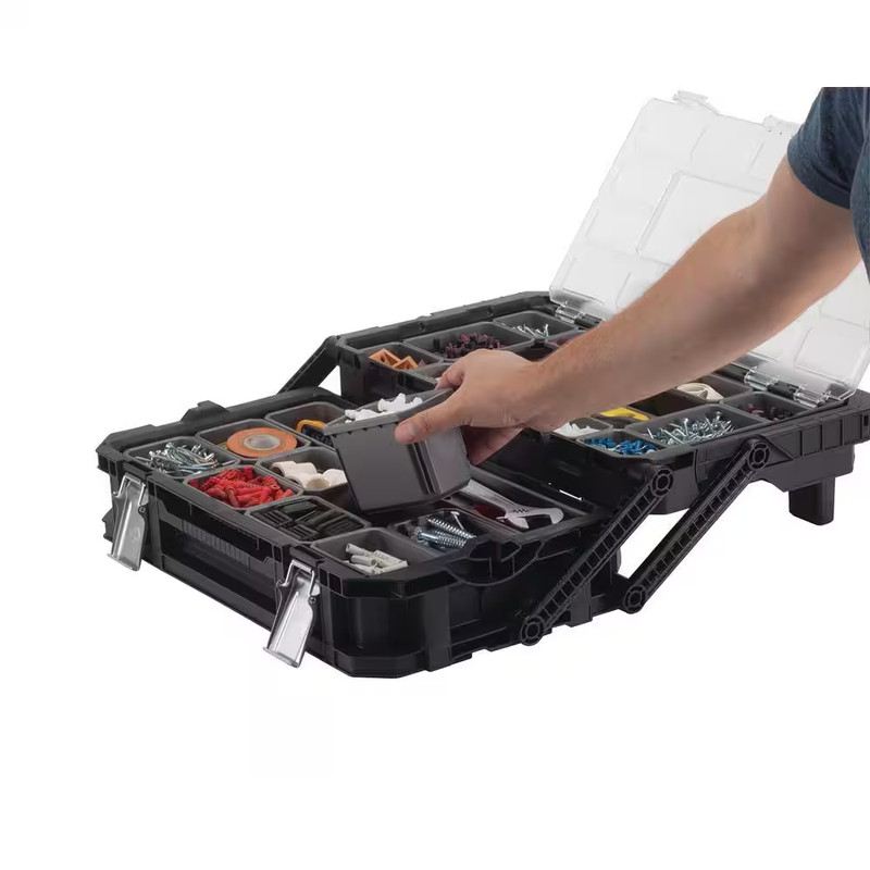 Connect Stackable Portable Cantilever 22 Removable Compartment Small Tool and... gallery