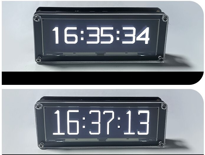Mini MIC pick-up Music Spectrum WIFI Bluetooth Speaker Sound Level Meter Clock gallery