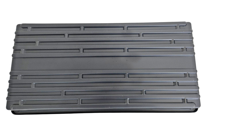 Solid Bottom Trays - No Holes - Black Plastic - Seed Starting Trays - Choose Qty gallery