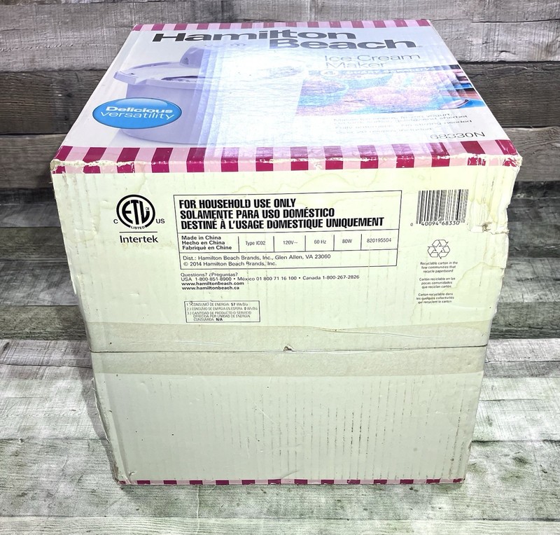 Hamilton Beach Electric Automatic Ice Cream Maker Frozen Yogurt Machine New gallery