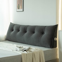 Soft Couch Bed Back Cushion Ergonomic Triangular Headboard Pillow for Relaxing
