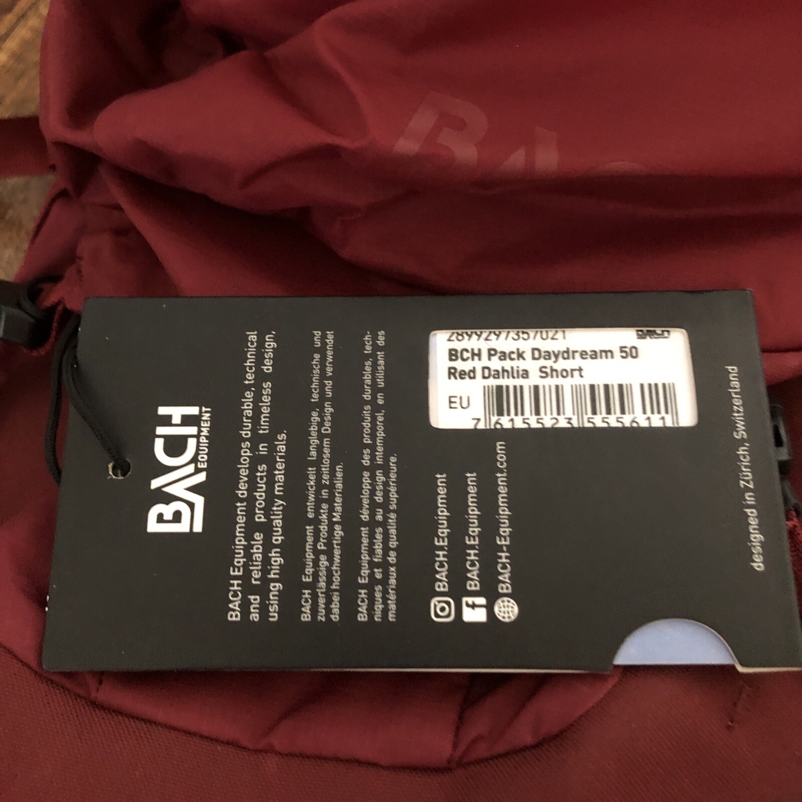 Bach Pack Daydream 50 Short 3