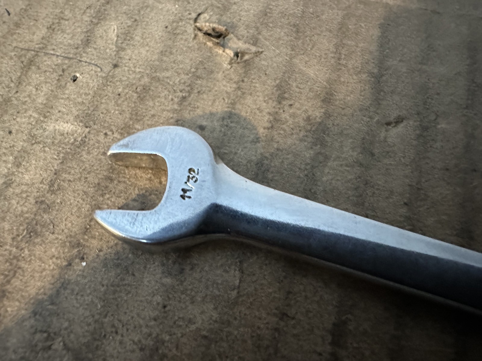 SNAP-ON TOOLS 11/32" 12 POINT COMBINATION WRENCH OEX110 USA gallery
