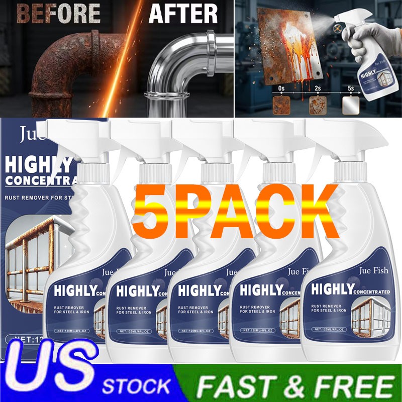 Industrial ﻿Highly Concentrated Rust Remover 120ml For Steel & Iron HOT gallery