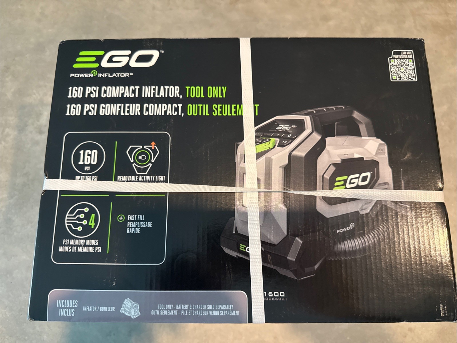 EGO Power+ IF1600 160 PSI Compact Inflator (Battery and Charger Not Included) gallery