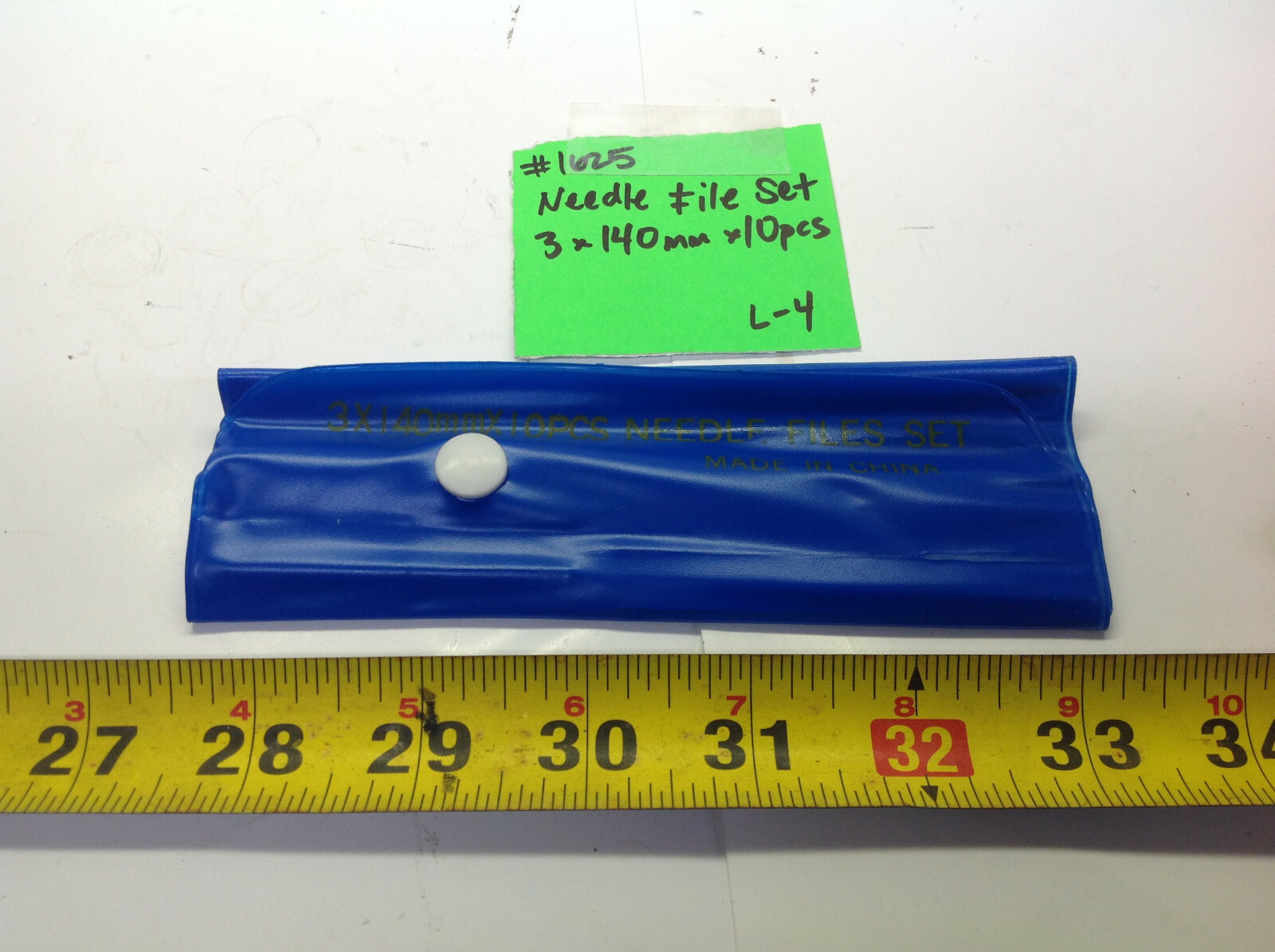 10pc Needle File Set 3 x 140mm (#1625-L-4) gallery