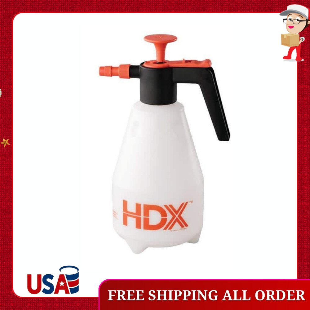 Multi-Purpose Handheld Pump Sprayer 56oz Indoor Plants Garden Project Small Law