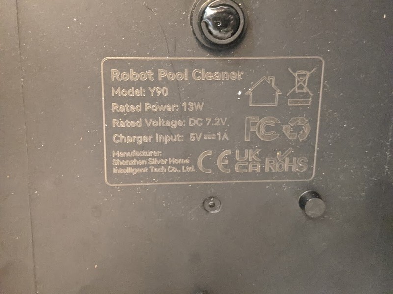 REPLACEMENT TOP ONLY! Y90 Solar Powered Robotic Pool cleaner Skimmern 13W gallery