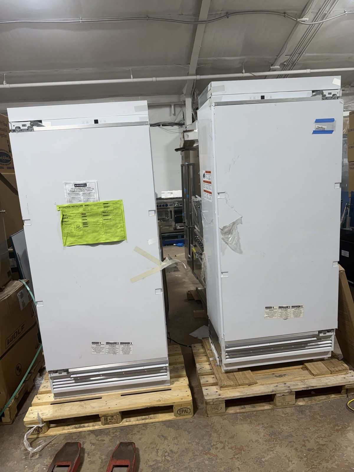 GE Monogram 72" Panel Ready Refrigerator Freezer Columns ZIR361NPRII / ZIF361NPR gallery