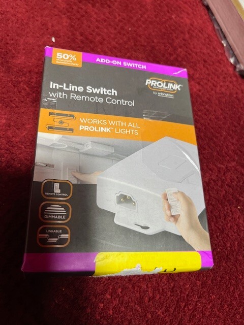 ProLink Add-on In-Line Switch with Remote Control 54882, White gallery