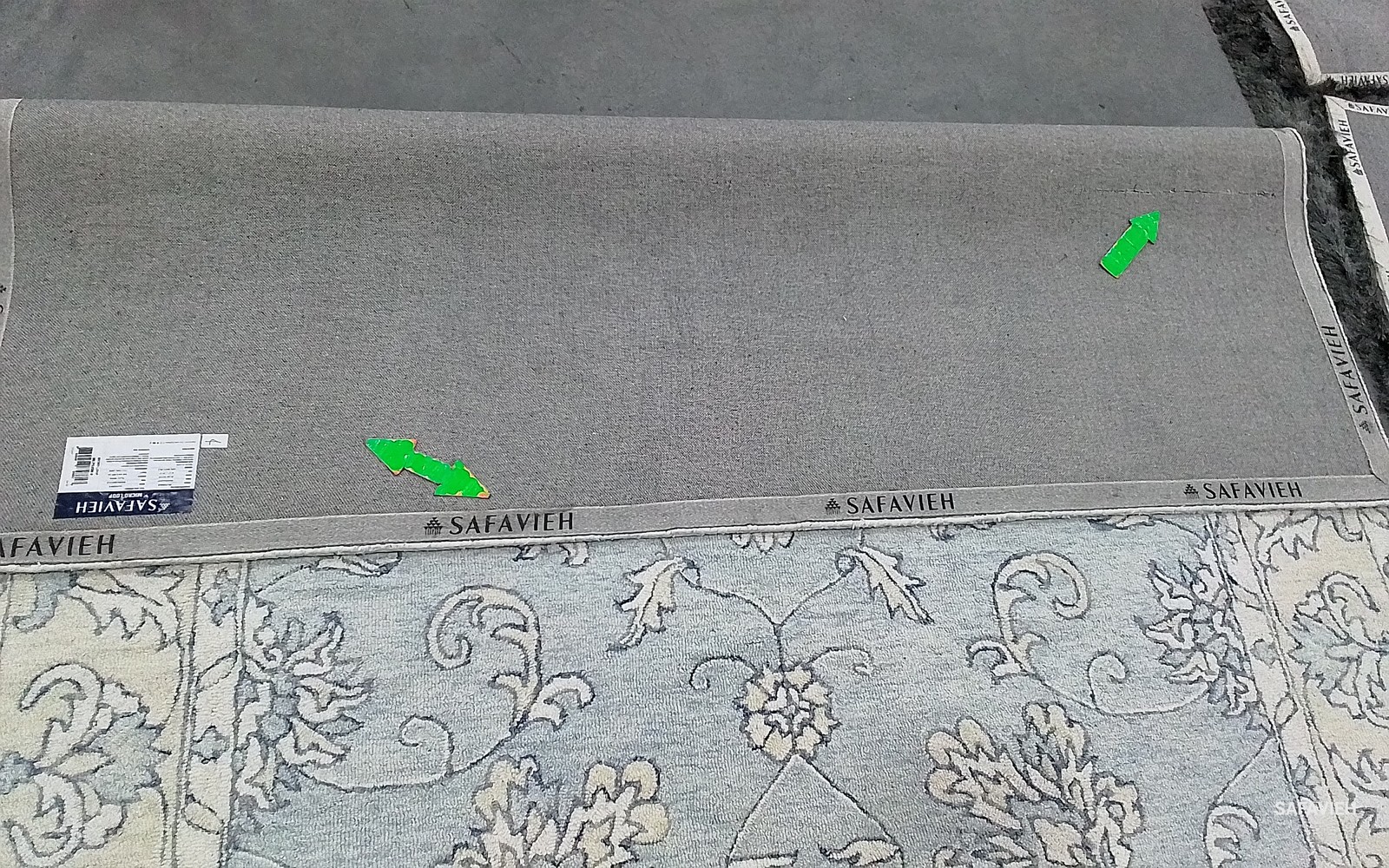 BLUE / BEIGE 8'-0" x 10'-0" Cut on Rug, Reduced Price 1172799634 MLP535M-8 gallery