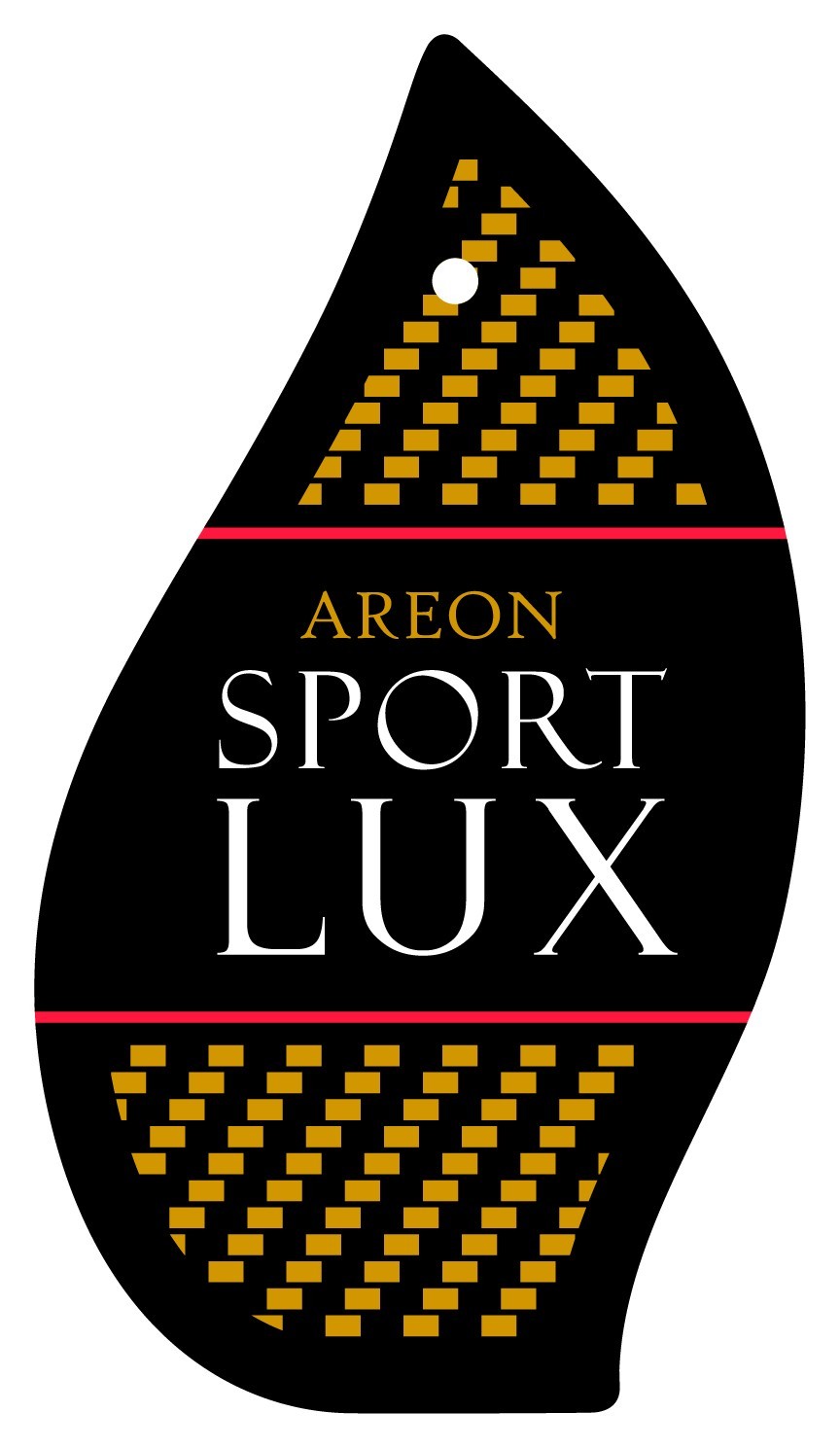 Areon Sport LUX Quality Perfume/Cologne Cardboard Car Air Freshener, Gold-24PK gallery