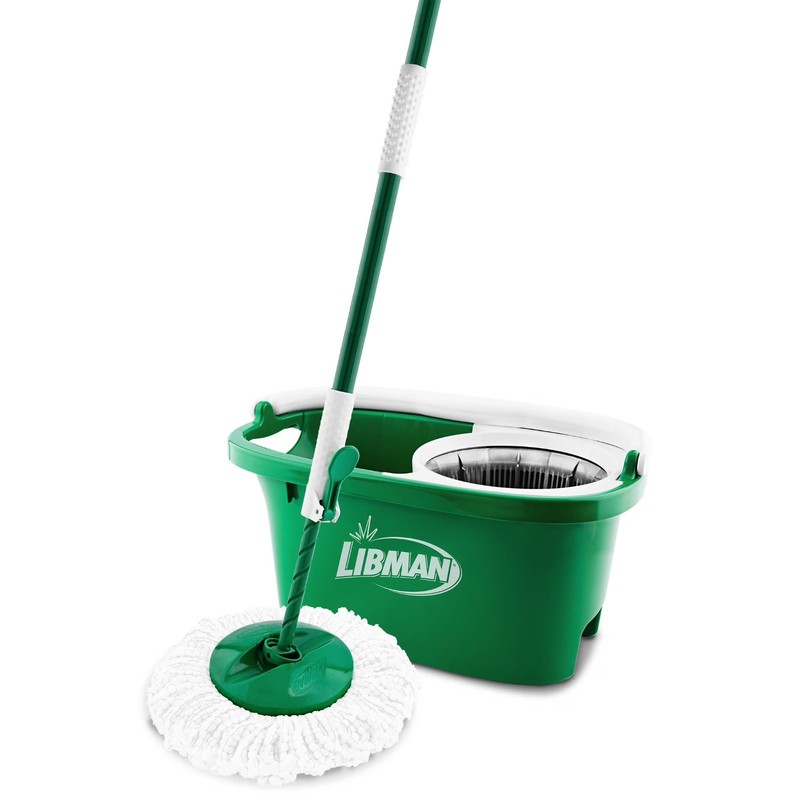 Libman Tornado Spin Mop Floor Cleaning System with Microfiber Mop Head gallery