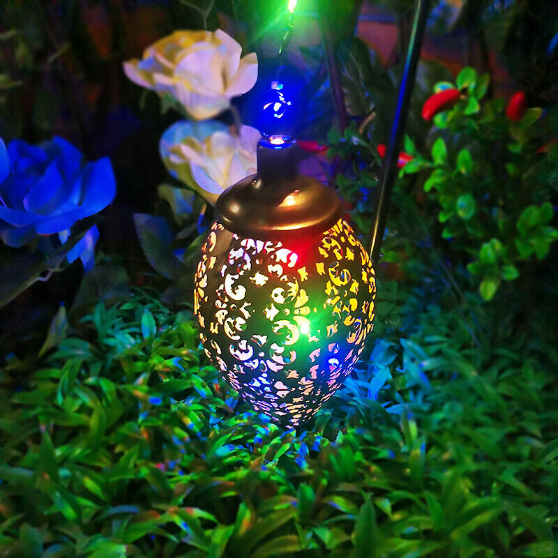 Hanging Solar Lantern LED Waterproof Lights for Garden Patio Landscape Lamp gallery