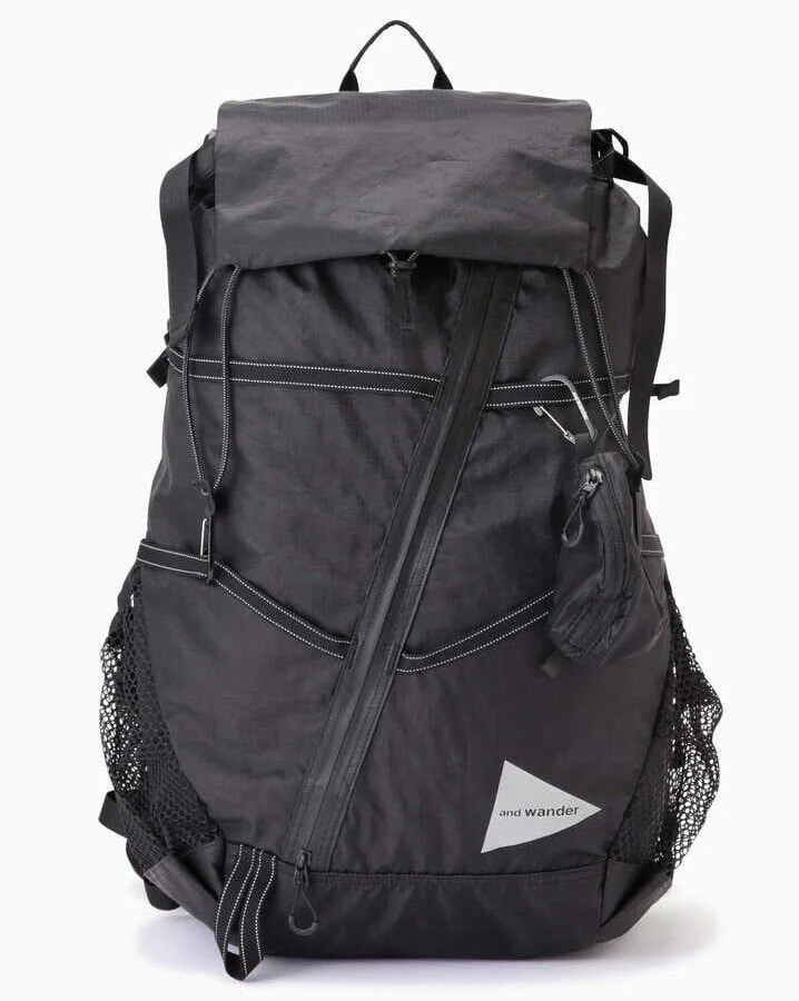 And Wander Ecopak 40L Backpack Black