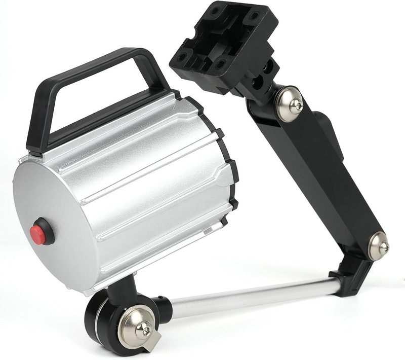 Articulating Led Work Light, 18W Machine Lights, 1800 Lumens Flexible Wood Lathe gallery