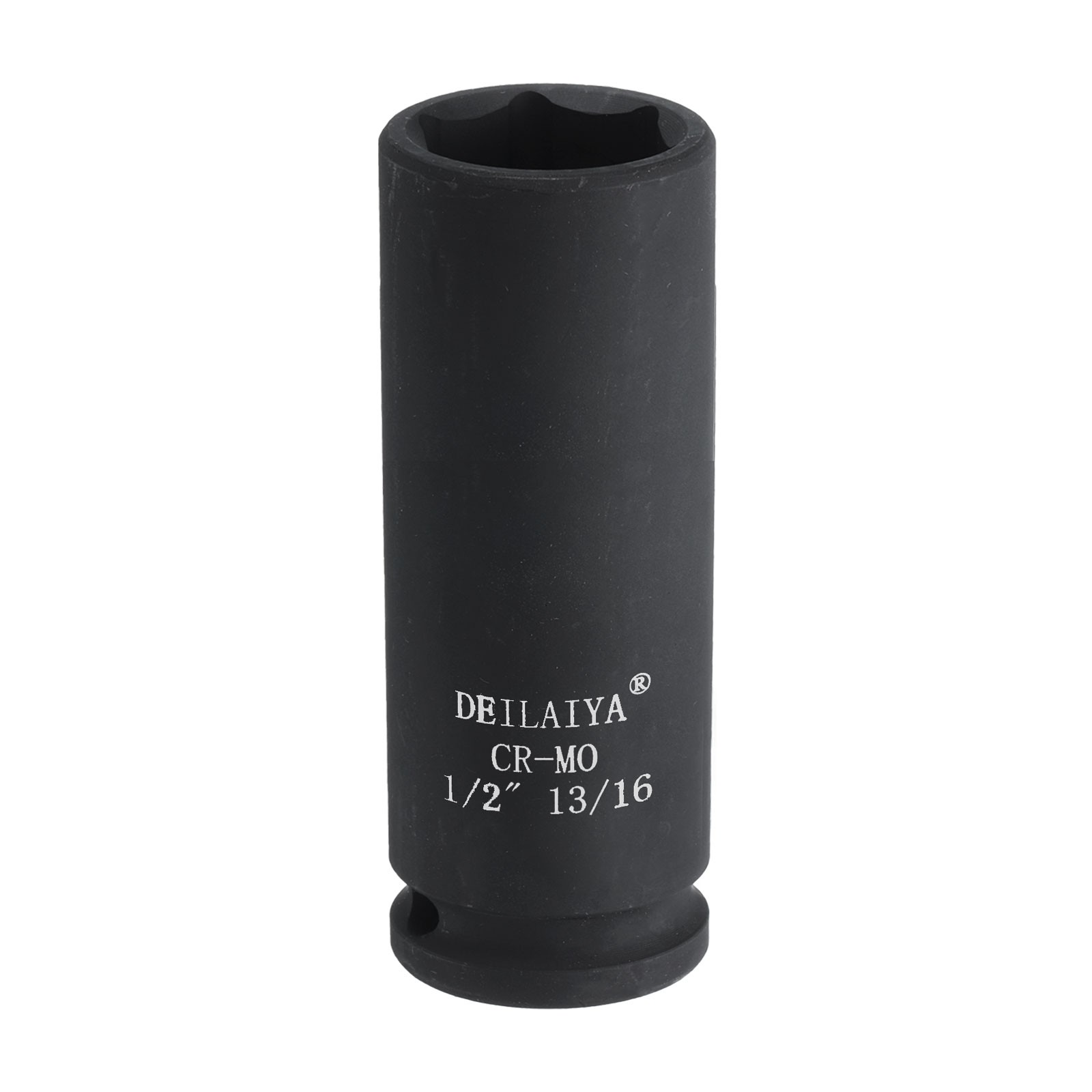 13/16 Inch SAE Deep Impact Socket 1/2 Inch Drive 6 Point CR-MO Steel Socket gallery