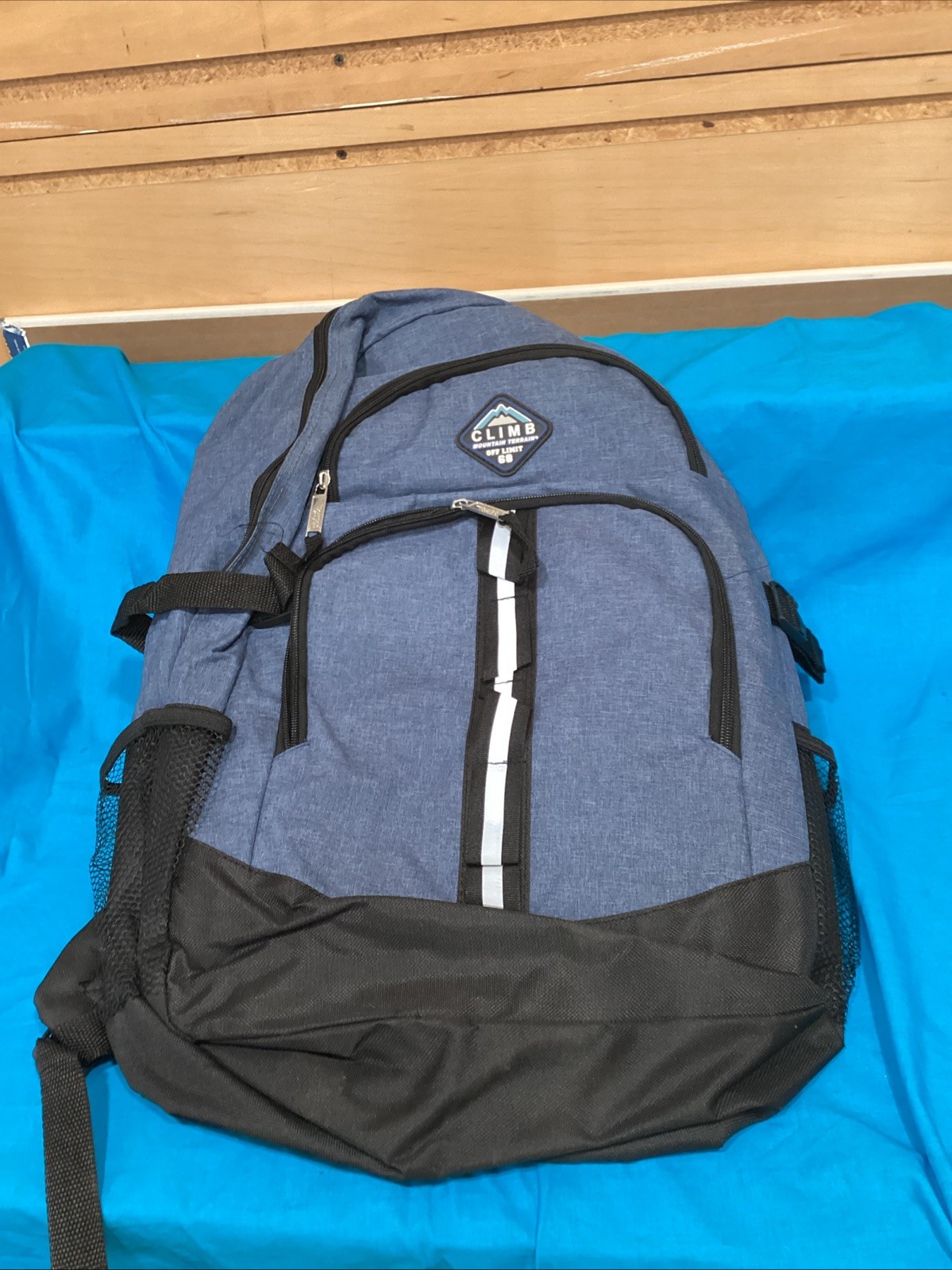 Climb Mountain Terrain Off Limit Backpack Grey