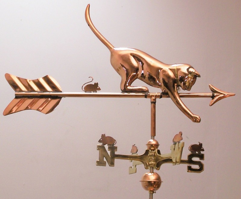 1.5'' small copper ball for tabletop/small/cottage/medium weathervanes.See below gallery
