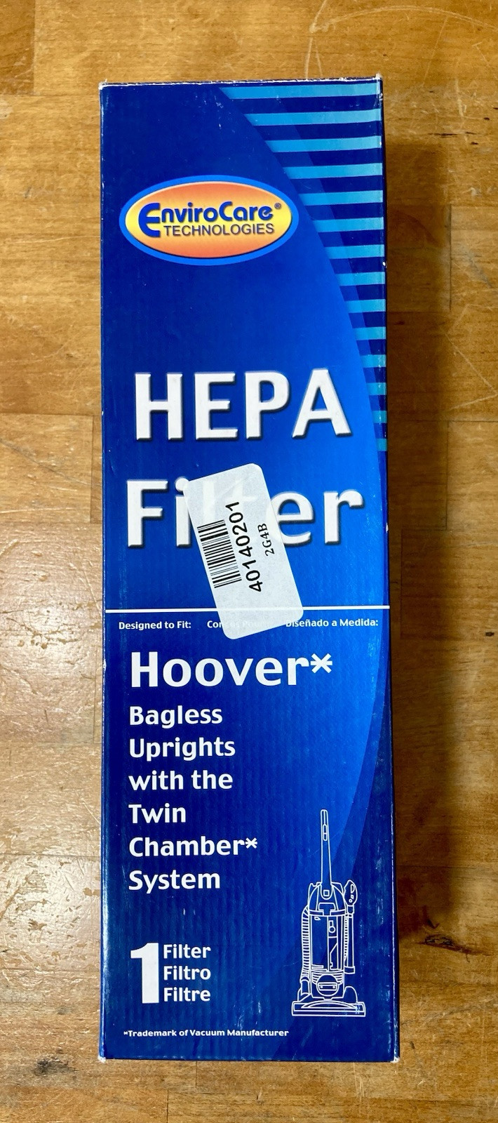 EnviroCare For HOOVER Bagless Upright Twin Chamber HEPA Filter Cartridge F923 gallery