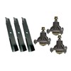 DECK REBUILD KIT FOR HUSTLER RAPTOR 52" - SPINDLE & BLADE - 604214 603995 gallery